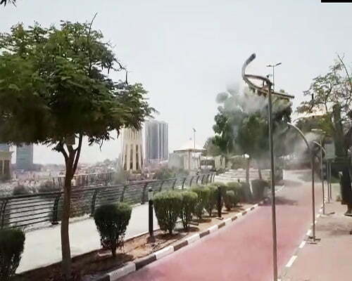 jogging track cooling